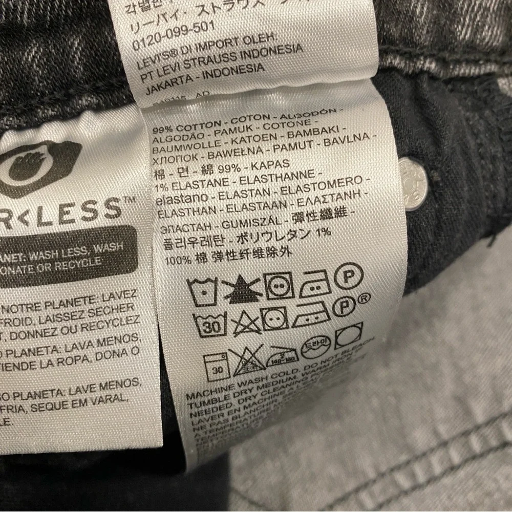 🌟LEVIS PREMIUM🌟 MENS UTILITY STRAIGHT LEG JEANS GRAY WASH SZ 29